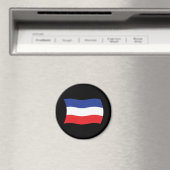 Jugoslawien Flagge Magnet (In Situ (Geschirrspüler))