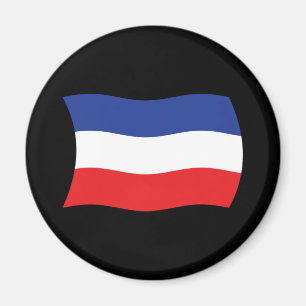 Jugoslawien Flagge Magnet
