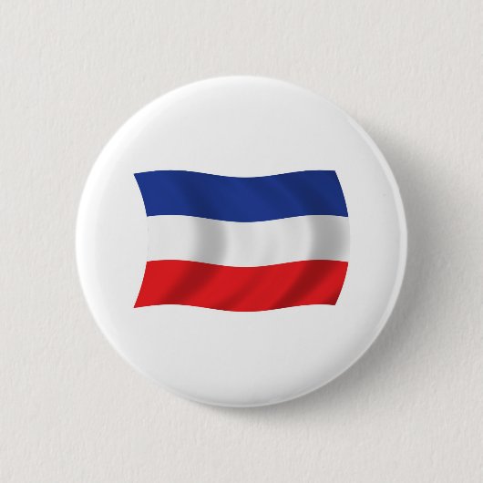 Jugoslawien-Flaggenknopf Button (Vorderseite)