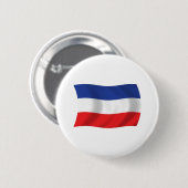 Jugoslawien-Flaggenknopf Button (Vorne & Hinten)
