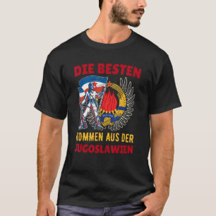 Jugoslawien Jugo Jebiga Tito Balkan Sfry Jugoslawi T-Shirt