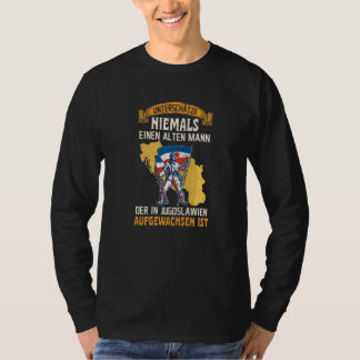 Jugoslawien Jugo Jebiga Tito Balkan Sfry Jugoslawi T-Shirt