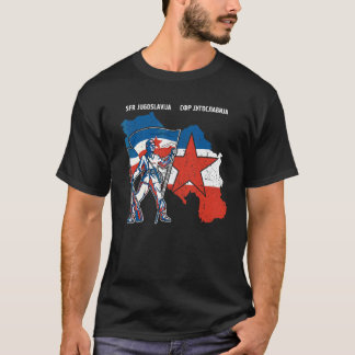 Jugoslawien Jugo Jebiga Tito Balkan Sfry Jugoslawi T-Shirt