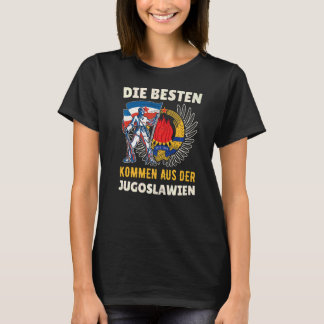 Jugoslawien Jugo Jebiga Tito Balkan Sfry Jugoslawi T-Shirt