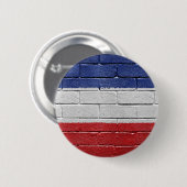 Jugoslawien-Königreich-Flagge Button (Vorne & Hinten)