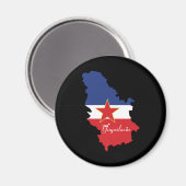 Jugoslawien Magnet (Vorderseite/Rückseite)