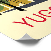 Jugoslawien mit dem Auto Poster (Ecke)