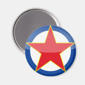 Jugoslawien - Retro Magnet (Vorderseite/Rückseite)