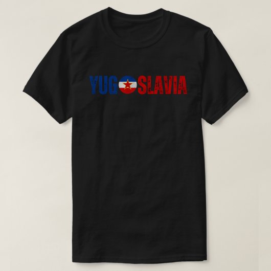 Jugoslawien T-Shirt (Design vorne)
