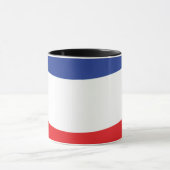Jugoslawische Flagge Tasse (Zentrum)