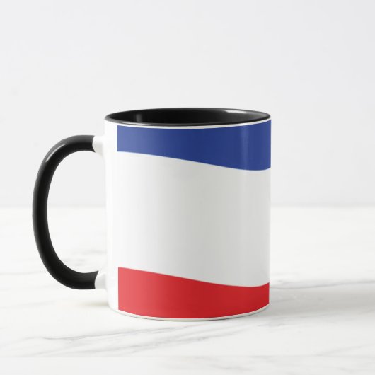Jugoslawische Flagge Tasse (Links)