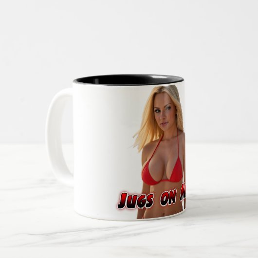 Jugs auf Tasse Tasse (Vorderseite Links)