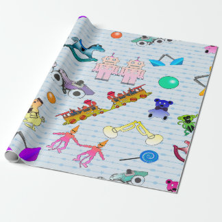 Juguetes antiguos geschenkpapier