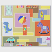 Juguetes de Colores Geschenkpapier (Flach)