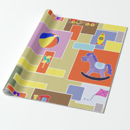 Juguetes de Colores Geschenkpapier