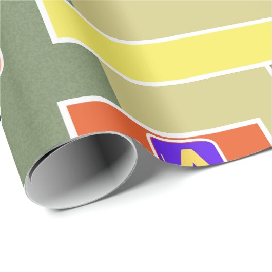 Juguetes de Colores Geschenkpapier (Rolleneckpunkt)