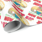 Juice Bar Sign Thunder_Cove Geschenkpapier (Rolleneckpunkt)