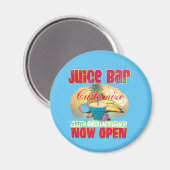 Juice Bar Sign Thunder_Cove Magnet (Vorderseite/Rückseite)
