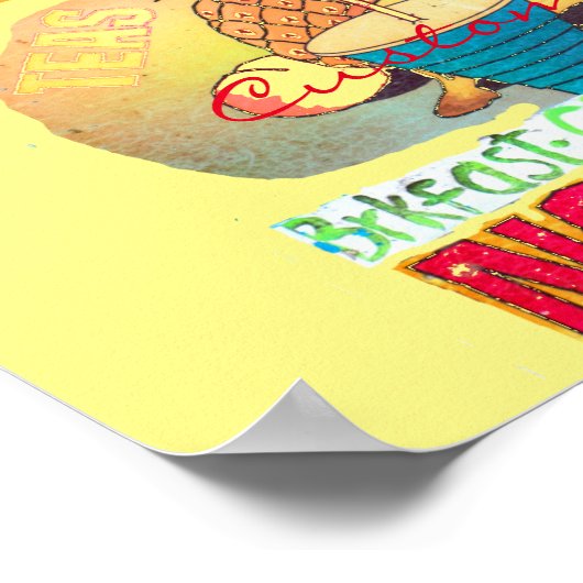 Juice Bar Sign Thunder_Cove Poster (Ecke)