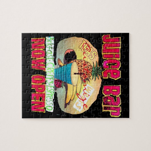 Juice Bar Sign Thunder_Cove Puzzle (Horizontal)