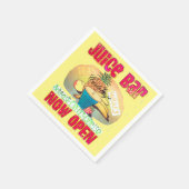 Juice Bar Sign Thunder_Cove Serviette (Ecke)