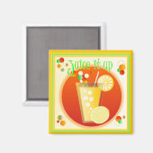 Juice it Up Cocktail Magnet (Vorderseite/Rückseite)