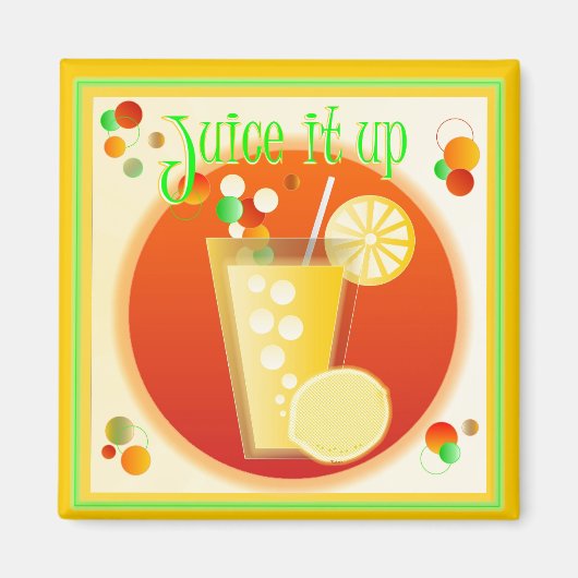 Juice it Up Cocktail Magnet (Vorne)