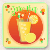 Juice it Up Cocktail Untersetzer (Vorderseite)