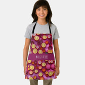 Juice Orange Geometric Muster Schürze (Insitu)