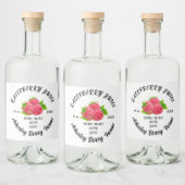 Juice Preserve Personalisiert Classic Alkoholflaschenetikett (Flaschen)