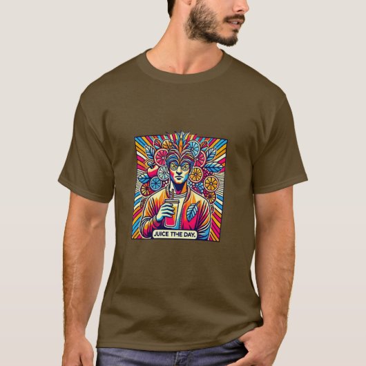 Juice the Day T-Shirt (Vorderseite)