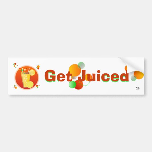 Juiced Autoaufkleber (Vorne)