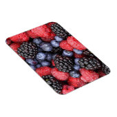Juicy and Ripe Berry Fruit Medley Magnet (Rechte Seite)