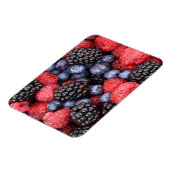 Juicy and Ripe Berry Fruit Medley Magnet (Linke Seite)