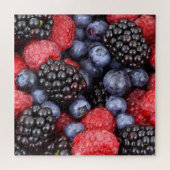 Juicy and Ripe Berry Fruit Medley Puzzle (Horizontal)