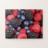 Juicy and Ripe Berry Fruit Medley Puzzle (Horizontal)