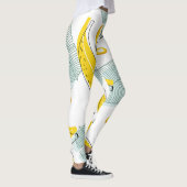 Juicy Bananas Vintages Muster Leggings (Rechts)