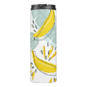 Juicy Bananas Vintages Muster Thermosbecher (Rückseite)