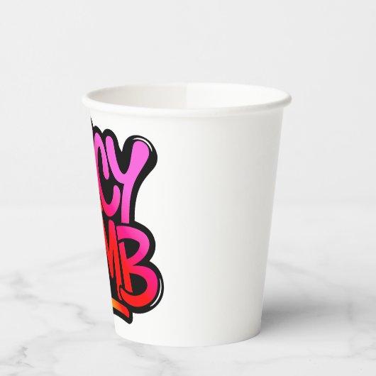 Juicy bomb pappbecher (Links)