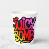 Juicy bomb pappbecher (Vorderseite)