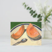 Juicy Cantalope Card Postkarte (Stehend Vorderseite)
