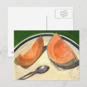 Juicy Cantalope Card Postkarte (Vorne/Hinten)