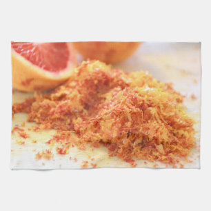 Juicy Citrus Blood Orange und Zest Handtuch