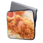 Juicy Citrus Blood Orange und Zest Laptopschutzhülle (Vorderseite Links)