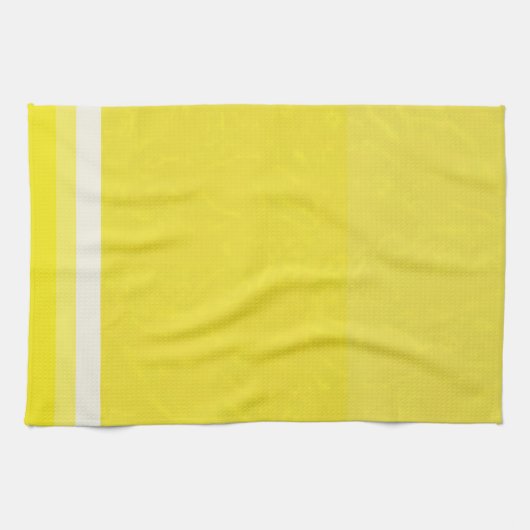 Juicy Citrus Lemon Frucht Slice Farben Geschirrtuch (Horizontal)