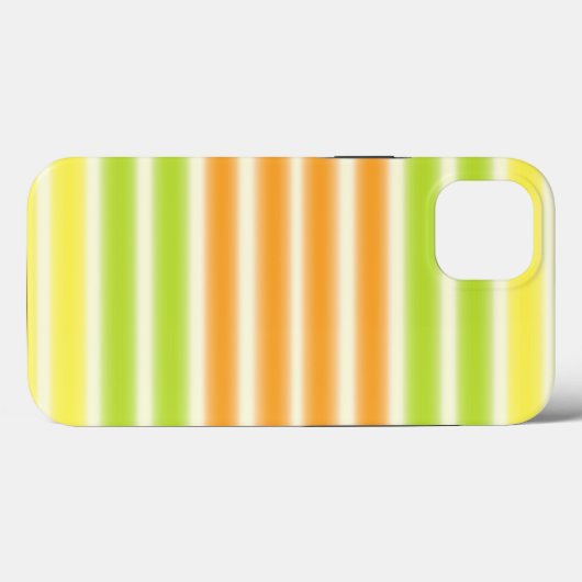 Juicy Citrus Lemon Limon und Orange Streifen Case-Mate iPhone Hülle (Rückseite (Horizontal))