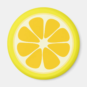 Juicy Citrus Lemon Tropical Frucht Slice Küche Magnet