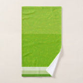 Juicy Citrus Limon Frucht Slice Farben Badhandtuch Set (Handtuch)