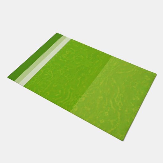 Juicy Citrus Limon Frucht Slice Farben Fußmatte (Schrägansicht)