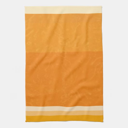 Juicy Citrus Orange Frucht Slice Farben Geschirrtuch (Vertikal)